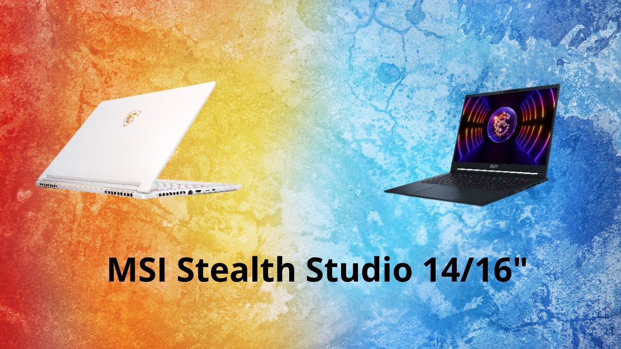 MSI Stealth Studio 14 y Studio 16: características técnicas