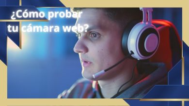 cómo probar cámara web