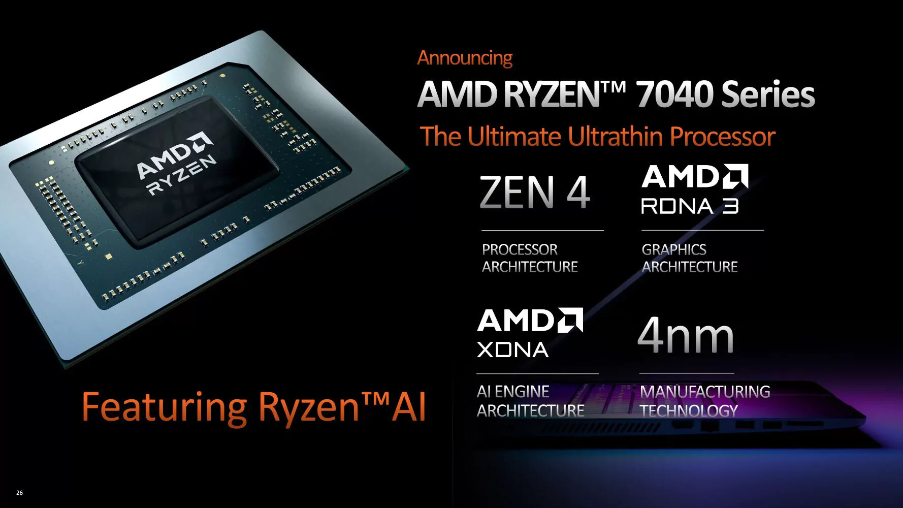 AMD Ryzen 7000 Series (Zen 4)