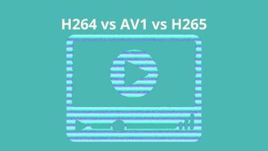 H264 vs AV1 vs H265