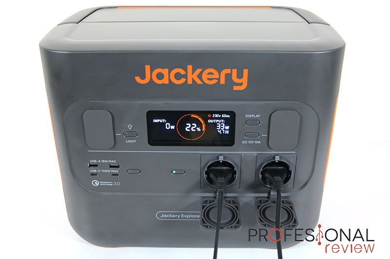 Jackery Explorer 1500 Pro Puertos