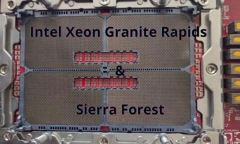Intel Granite Rapids y Sierra Forest