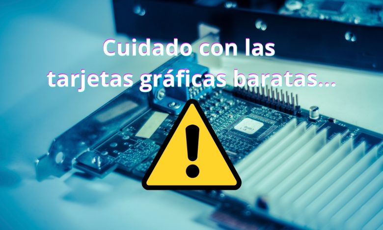 tarjetas gráficas baratas
