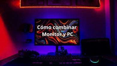 Cómo combinar monitor y PC