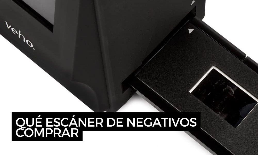 Escáner de negativos/diapositivas + VHS a digital de segunda mano