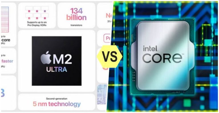 Apple M2 Ultra vs i9-13900K en Geekbench 5
