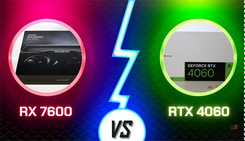 rtx 4060 vs rx 7600