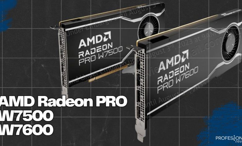 AMD Radeon PRO W7500 W7600 id8j