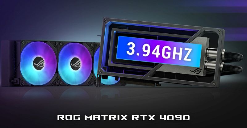 ASUS RTX 4090 ROG MATRIX alcanza un récord de OC de 3,94 GHz