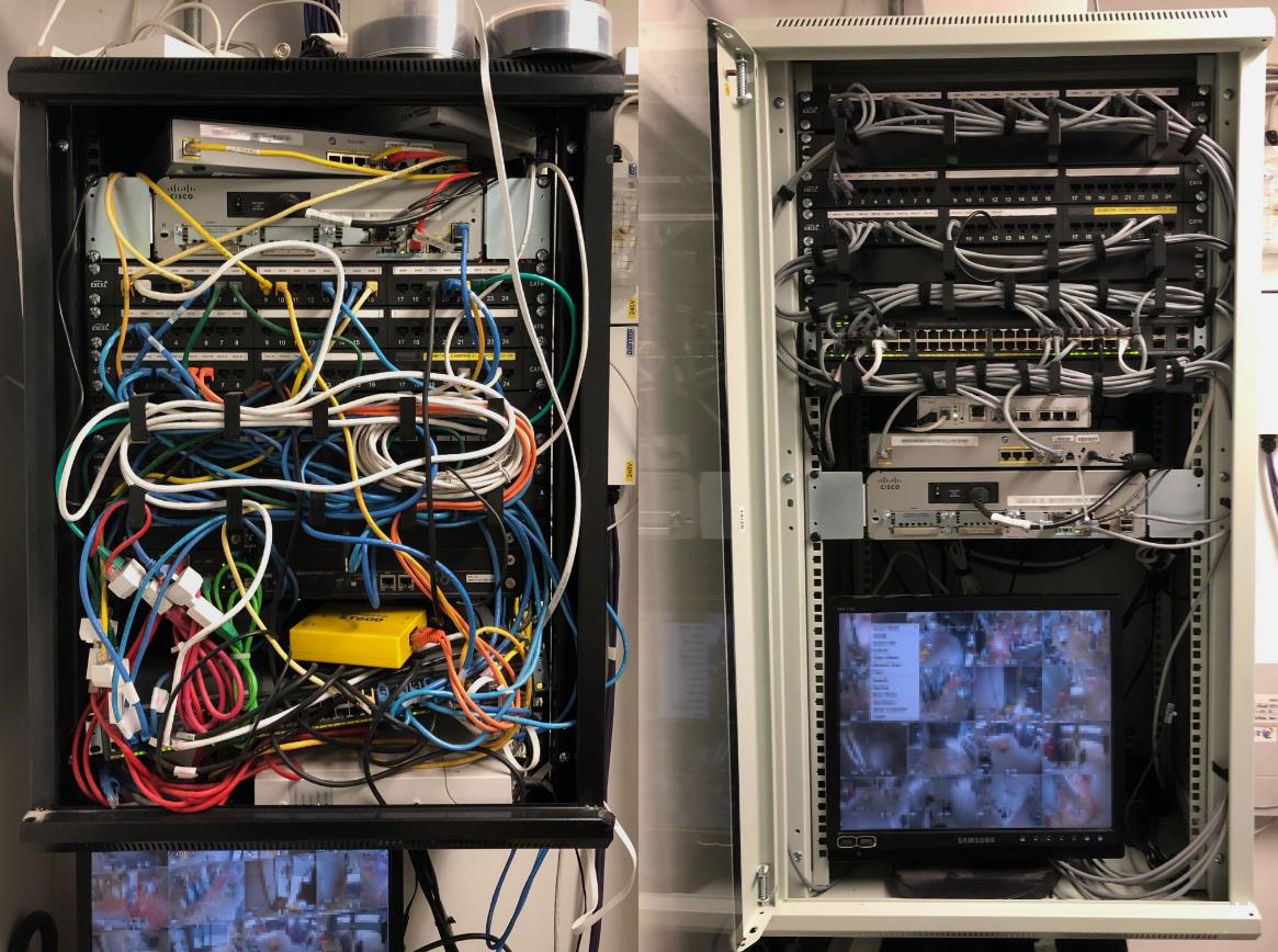 Caja de organización de cables, caja de cables para ocultar las regletas de  alimentación, organizador de cables para ocultar los cables eléctricos de