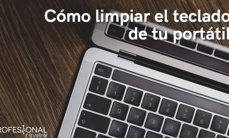 Cómo limpiar teclado portátil