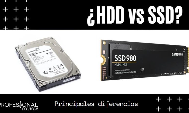 Diferencias entre HDD y SSD