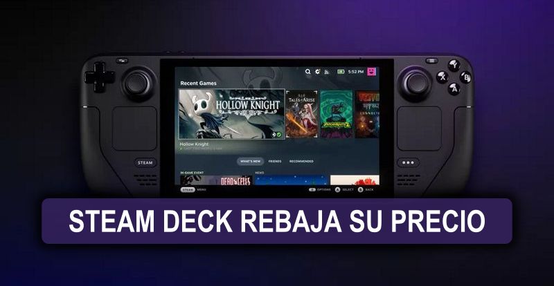 Steam Deck con rebajas de precio del 10 al 20%