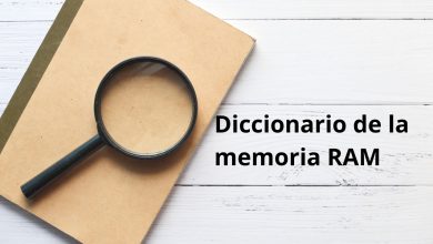 diccionario términos Memoria RAM