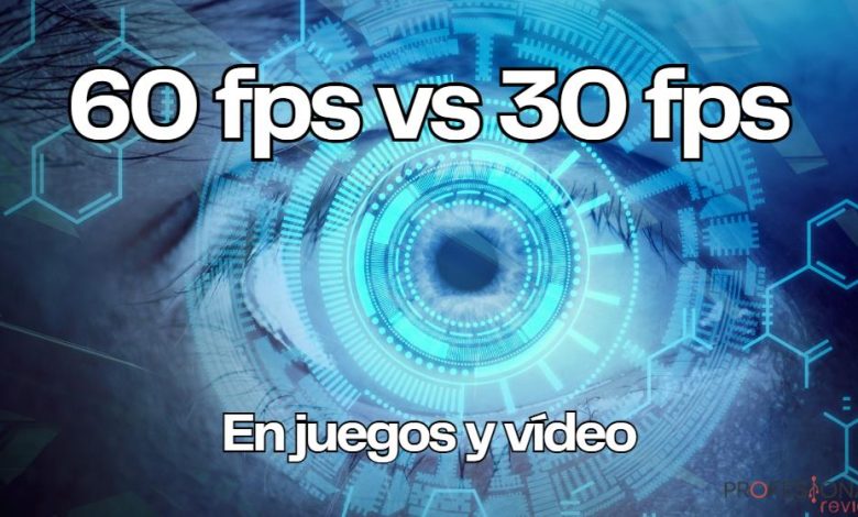 60 fps vs 30 fps en juegos y video