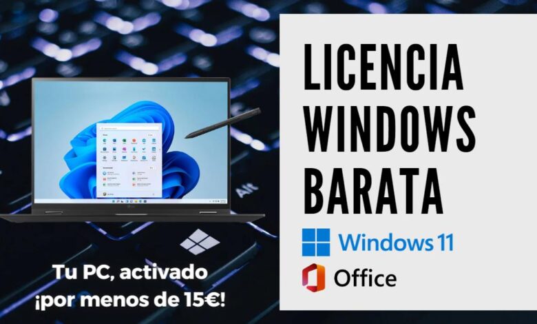Licencia Windows Office barata