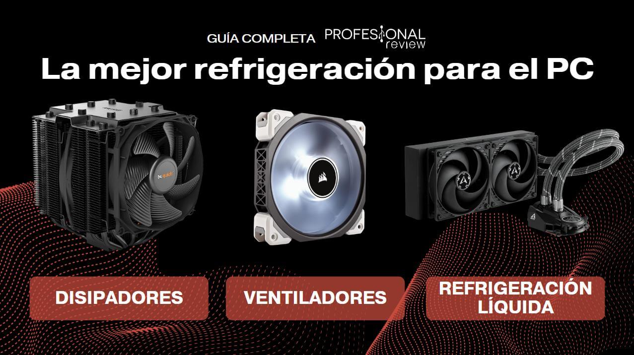 Los mejores disipadores, ventiladores y refrigeración líquida de PC (CPU,  caja, febrero 2024)