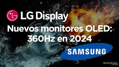Monitores OLED 360Hz LG Samsung