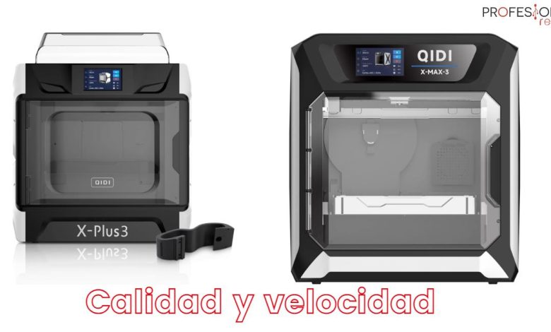 QIDI X-Max3 X-Plus3 impresoras 3D