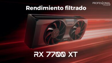 Rendimiento filtrado RX 7700 XT