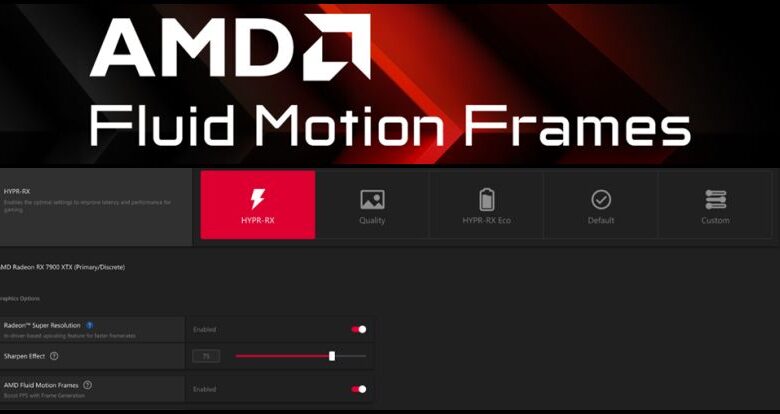 Fluid Motion Frames