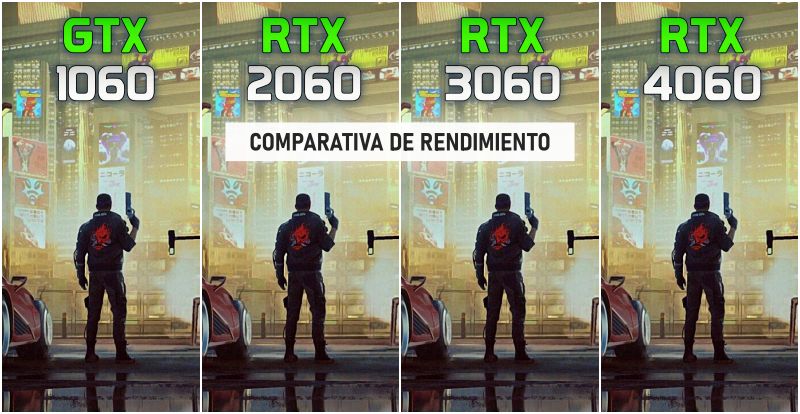 Comparing GTX 1060, RTX 2060, RTX 3060, and RTX 4060 in latest games! —  Eightify