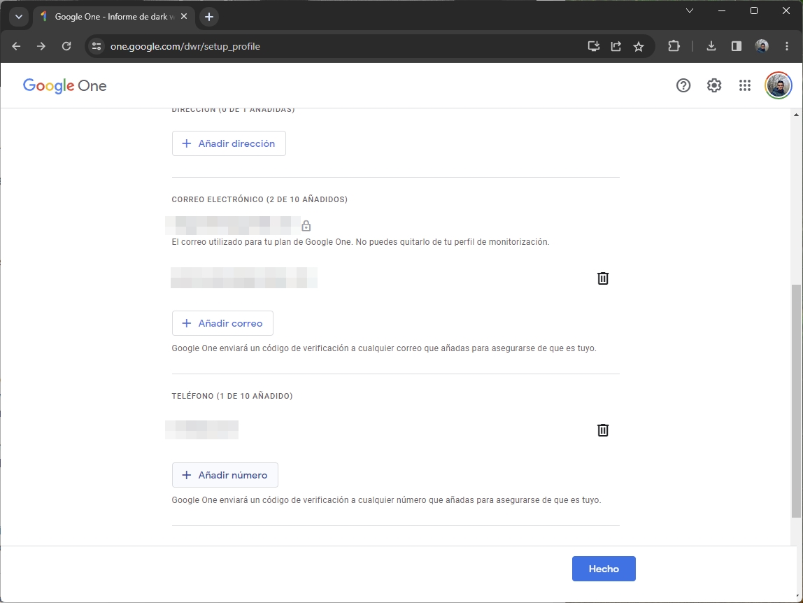 Informe de dark web de Google One. ¿Qué es y para qué sirve?