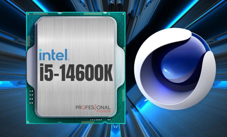 Intel Core i5-14600K Cinebench