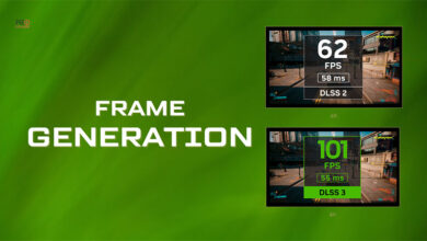 nvidia frame generation
