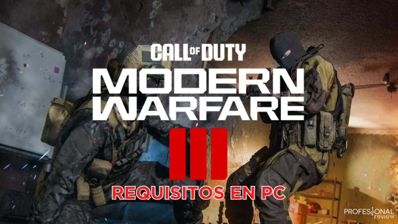 Requisitos en PC de Call of Duty: Modern Warfare III ya publicados