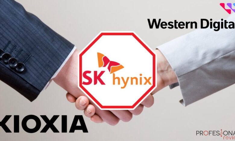 SK Hynix Fusión Western Digital Kioxia