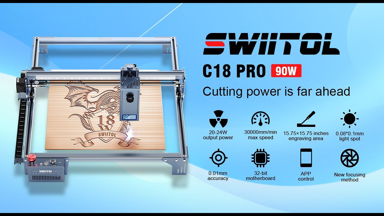 Swiitol C18 Pro: una grabadora láser muy completa