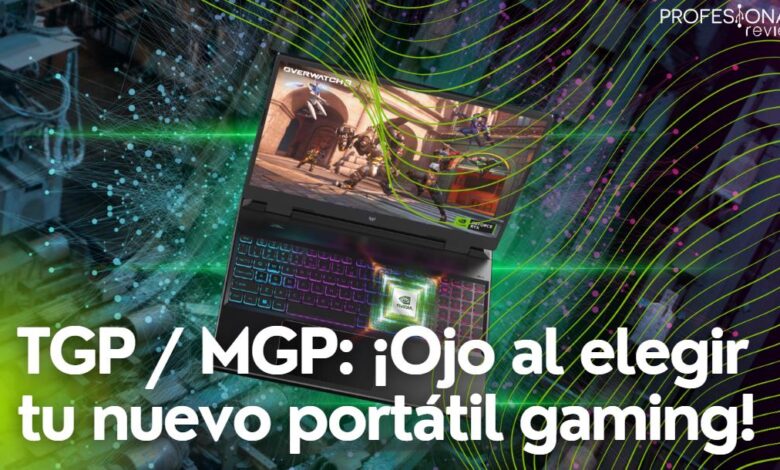 TGP MGP GPU NVIDIA portátil gaming