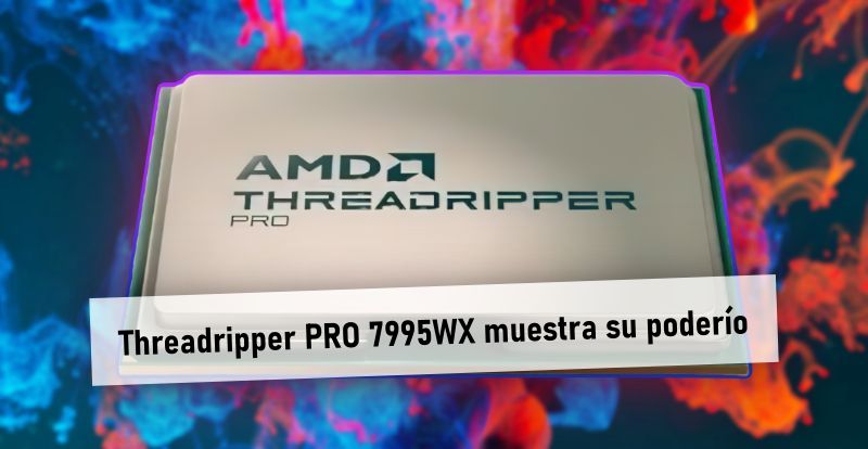 Threadripper PRO 7995WX es 56% más rápido que el 5995WX en multinúcleo