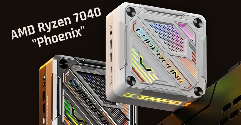 AMD Ryzen 7040 «Phoenix» dan el salto a ordenador con nuevos MiniPCs