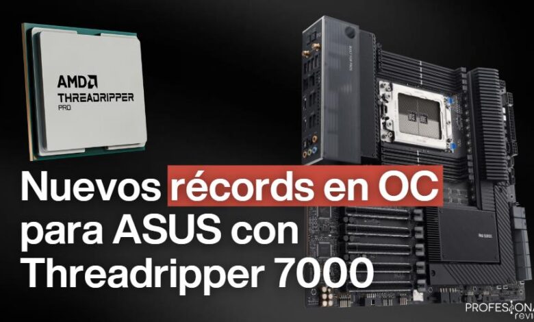 ASUS Récord OC Threadripper 7000
