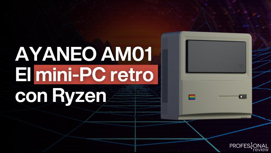 AYANEO AM01, un mini-PC Ryzen con diseño retro único a muy buen precio