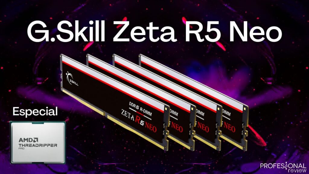 G.Skill Zeta R5 Neo: memorias RAM ECC para Threadripper 7000