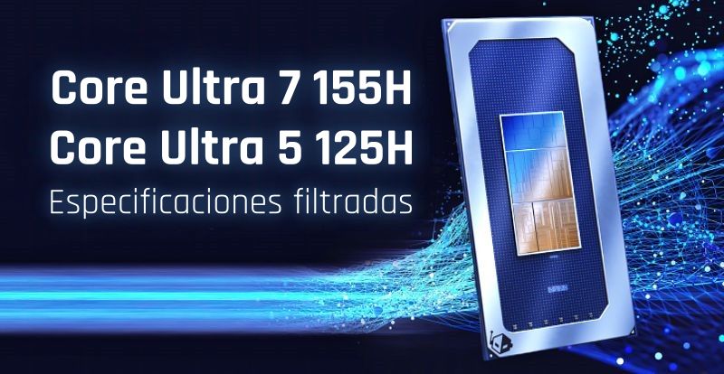 Intel Core Ultra 7 155H y Core Ultra 5 125H son detectados en un HP Spectre x360