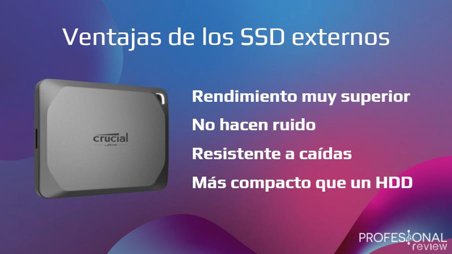 Ventajas SSD Externos