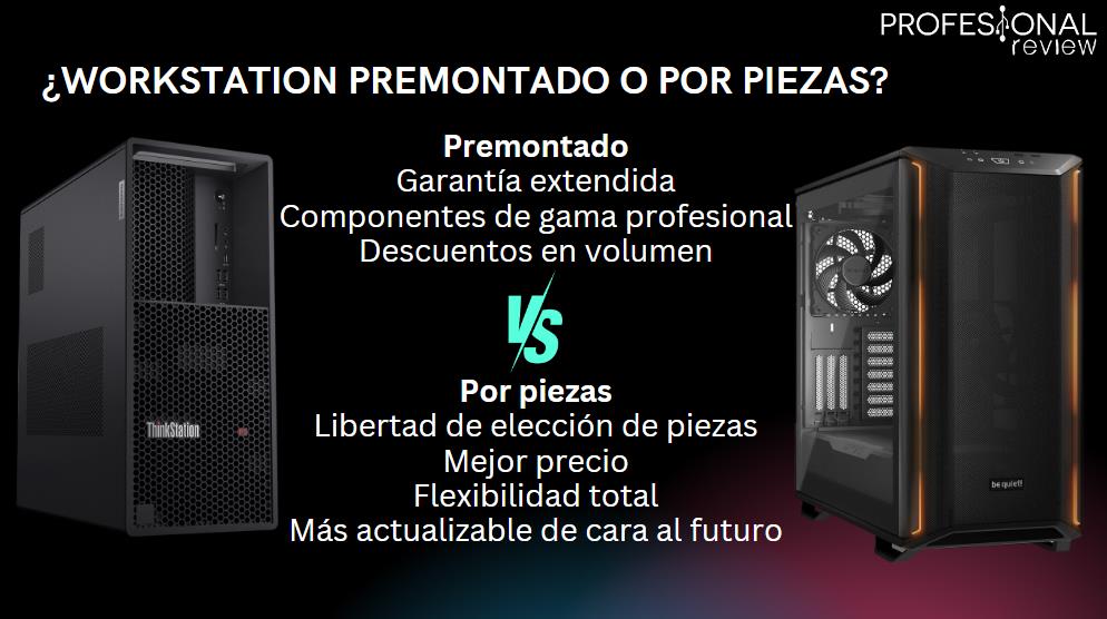 Workstation PC Premontado y a piezas