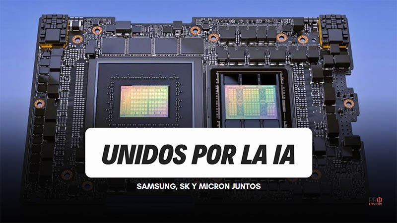 NVIDIA con SK hynix, Samsung y Micron para 24 GB de memoria HBM3e