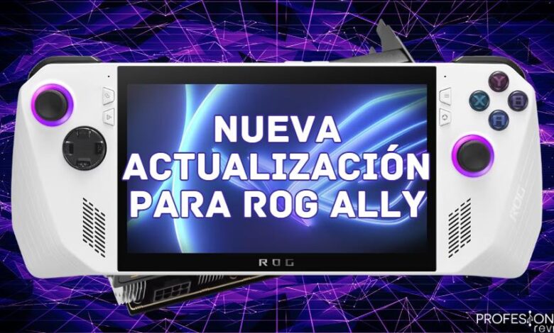 Actualización ASUS ROG ALLY