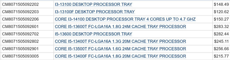 i3-14100 i3-14100