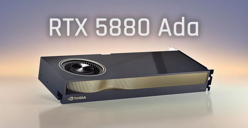 NVIDIA RTX 5880 ADA: GPU para estaciones de trabajo