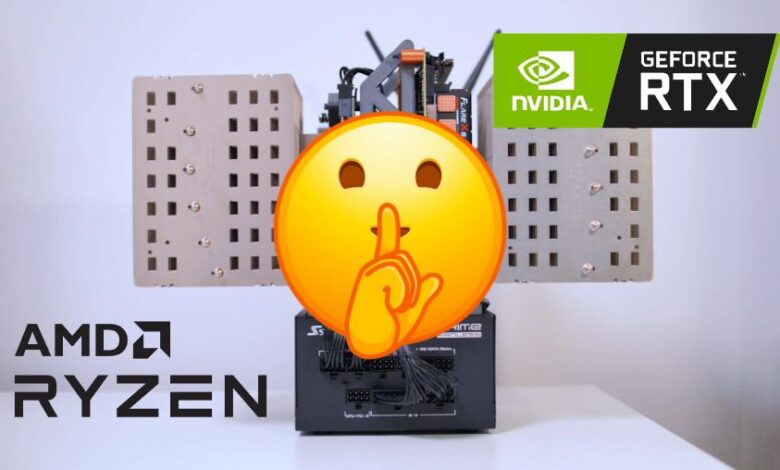 PC pasivo RTX y Ryzen