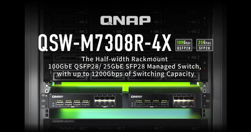 QNAP presenta su nuevo switch gestionable de montaje en rack
