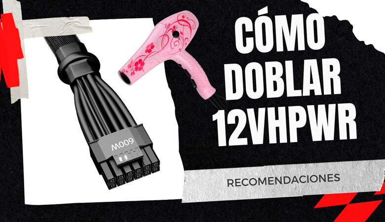 como doblar cable 12hvhpwr