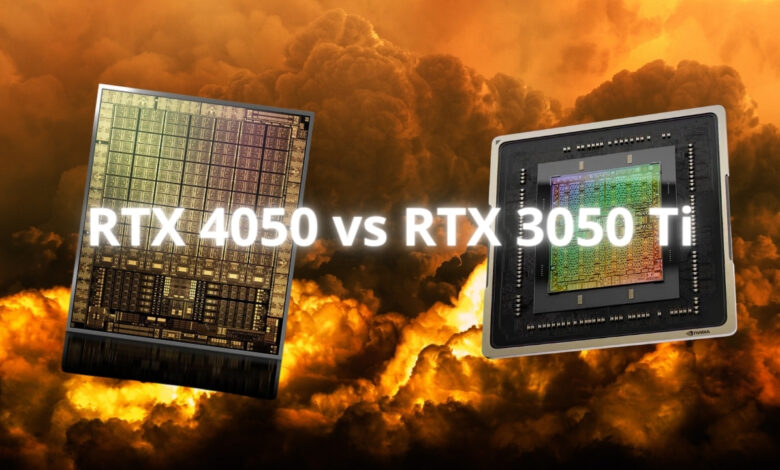 RTX 4050 vs RTX 3050 Ti Mobile