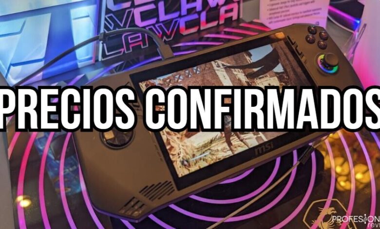 MSI Claw precio